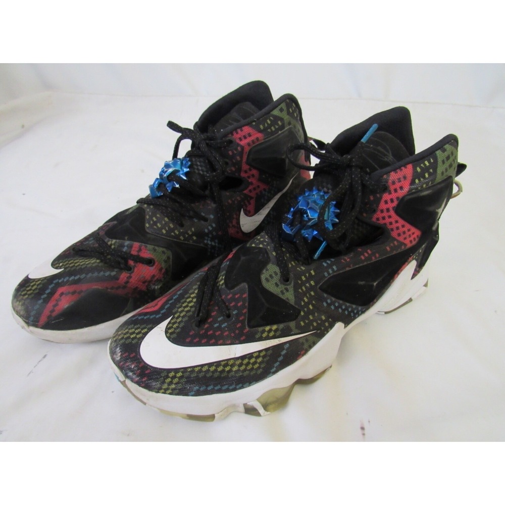 1 Nike Lebron 13 XIII BHM Black History Month Sz 10 828377-910
